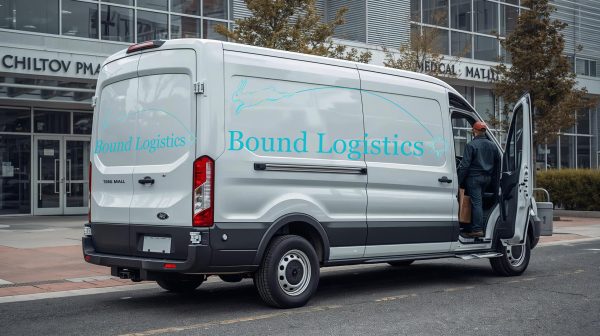 bound logistics van logo